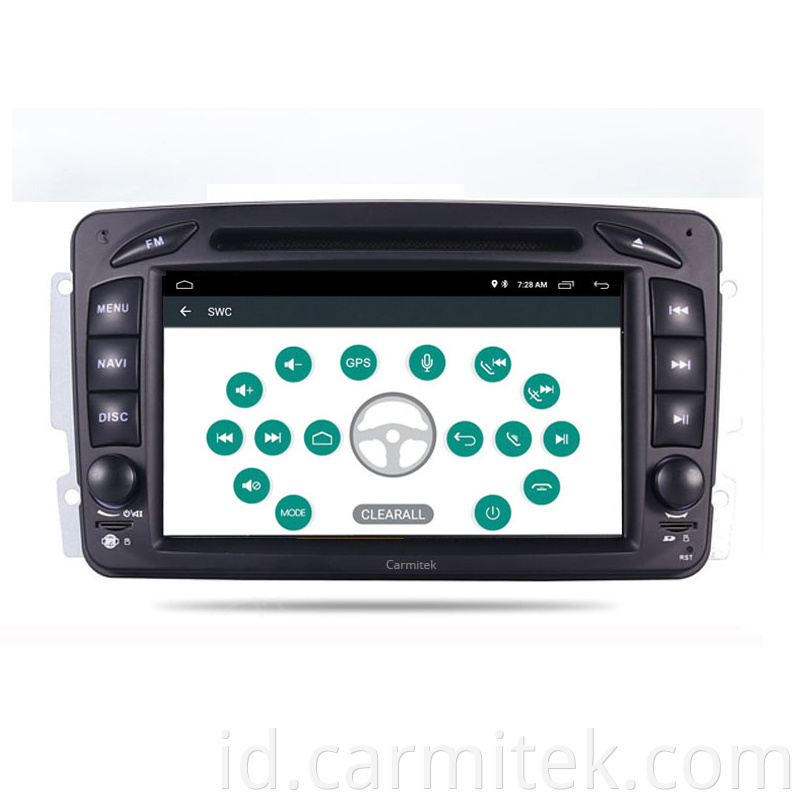 Car dvd player forMercedes Benz 209